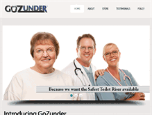 Tablet Screenshot of gozunder.com